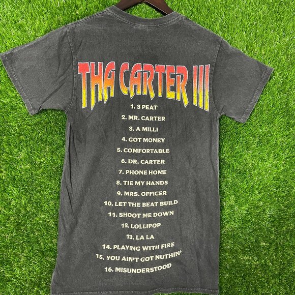 Lil Wayne, the Carter, Three Album Rap T-shirt size Small - Picture 5 of 6